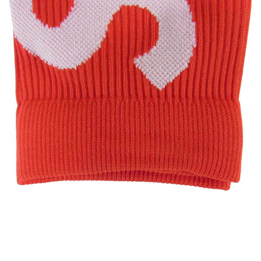 Supreme シュプリーム CU9069-657 NIKE Lightweight Crew Socks ナイキ ロゴ ソックス レッド系 28～29.5㎝【新古品】【未使用】【中古】