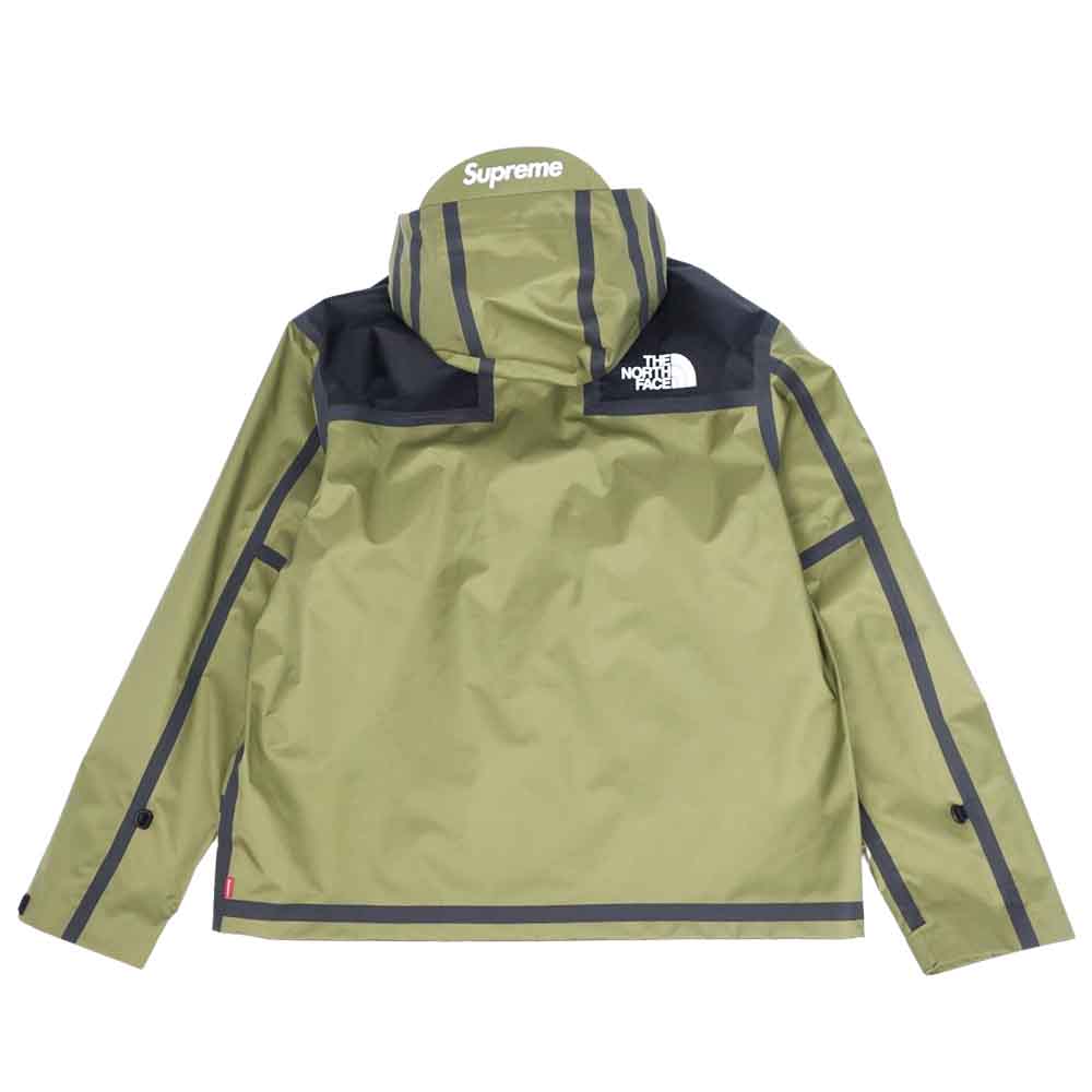Supreme シュプリーム × ノースフェイス THE NORTH FACE NP12101I 21SS Summit Series Outer Tape Seam Mountain Jacket テープ シーム マウンテン ジャケット バーントオリーブグリーン L【新古品】【未使用】【中古】