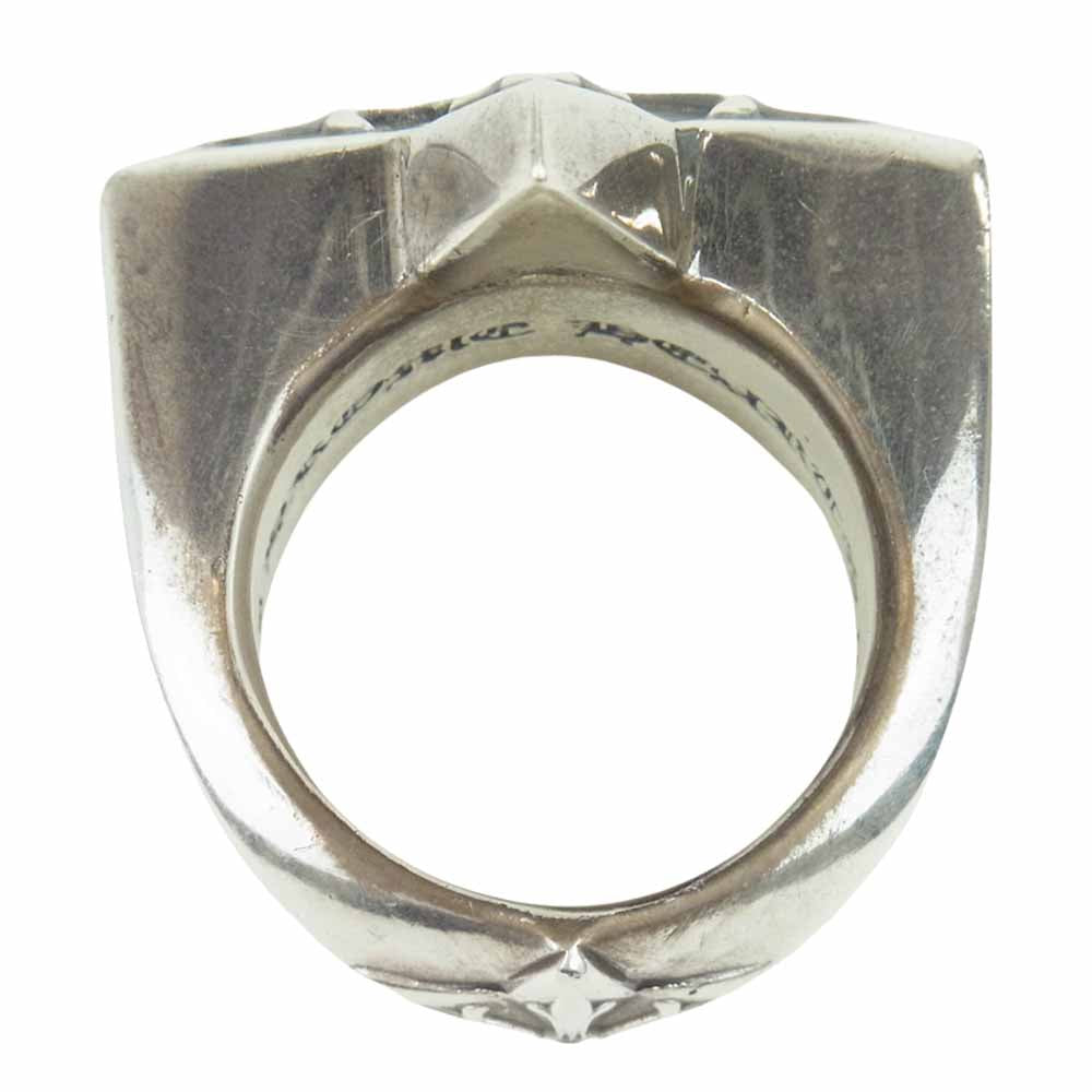 CHROME HEARTS クロムハーツ（原本有） STR LRG ラージスター リング シルバー系【中古】