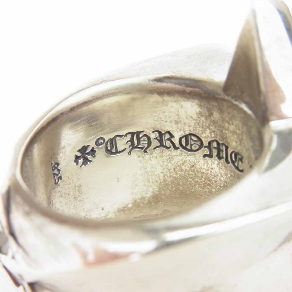 CHROME HEARTS クロムハーツ（原本有） STR LRG ラージスター リング シルバー系【中古】