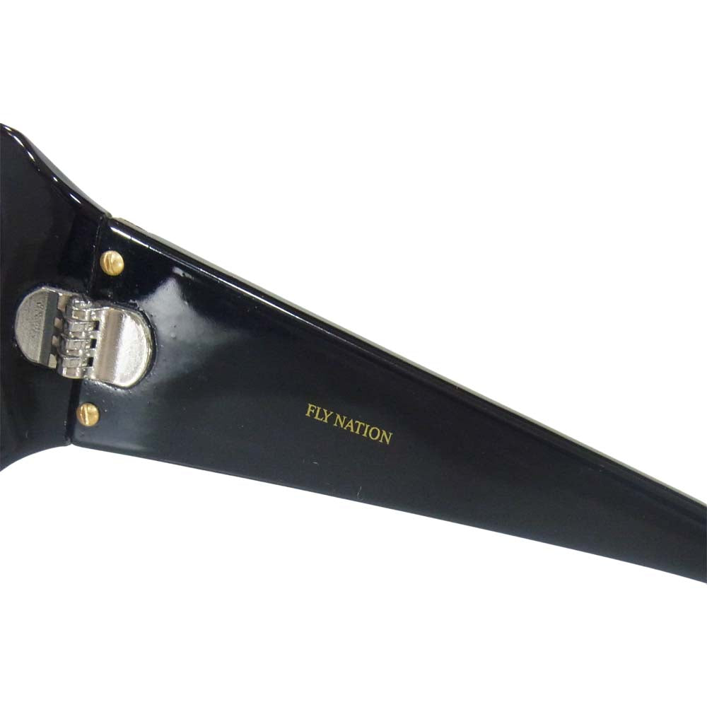 BLACK FLYS ブラックフライ FLY NATION I’M FLYIN' IT サングラス アイウェア 眼鏡 ブラック系【中古】