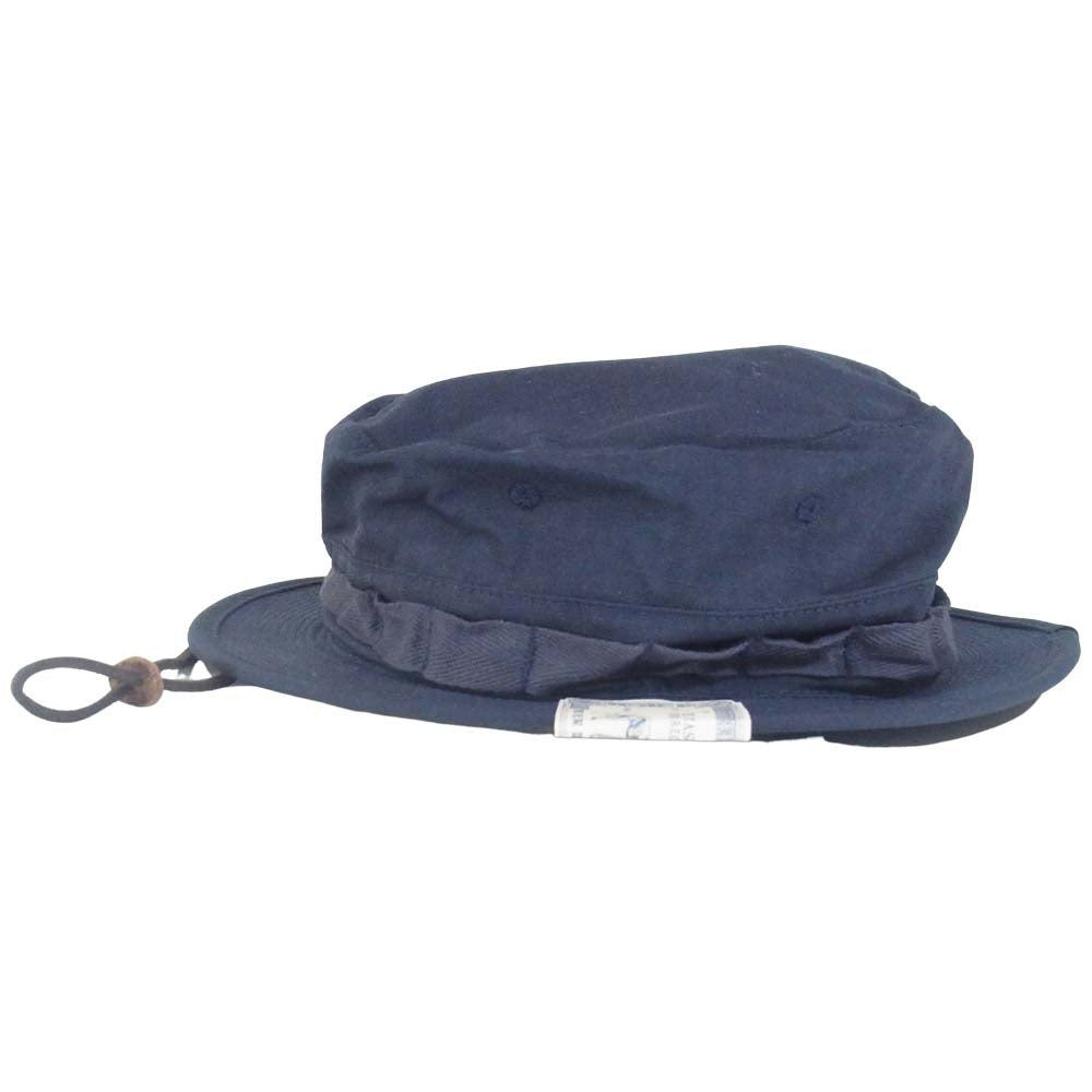 ドッグアンドコー BOONIE HAT バケットハット 日本製 ダークネイビー系【新古品】【未使用】【中古】