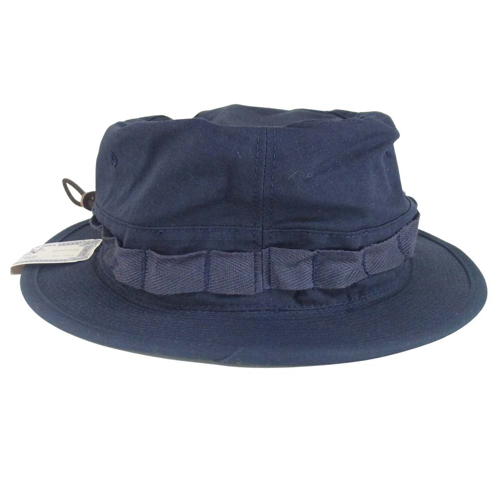 ドッグアンドコー BOONIE HAT バケットハット 日本製 ダークネイビー系【新古品】【未使用】【中古】