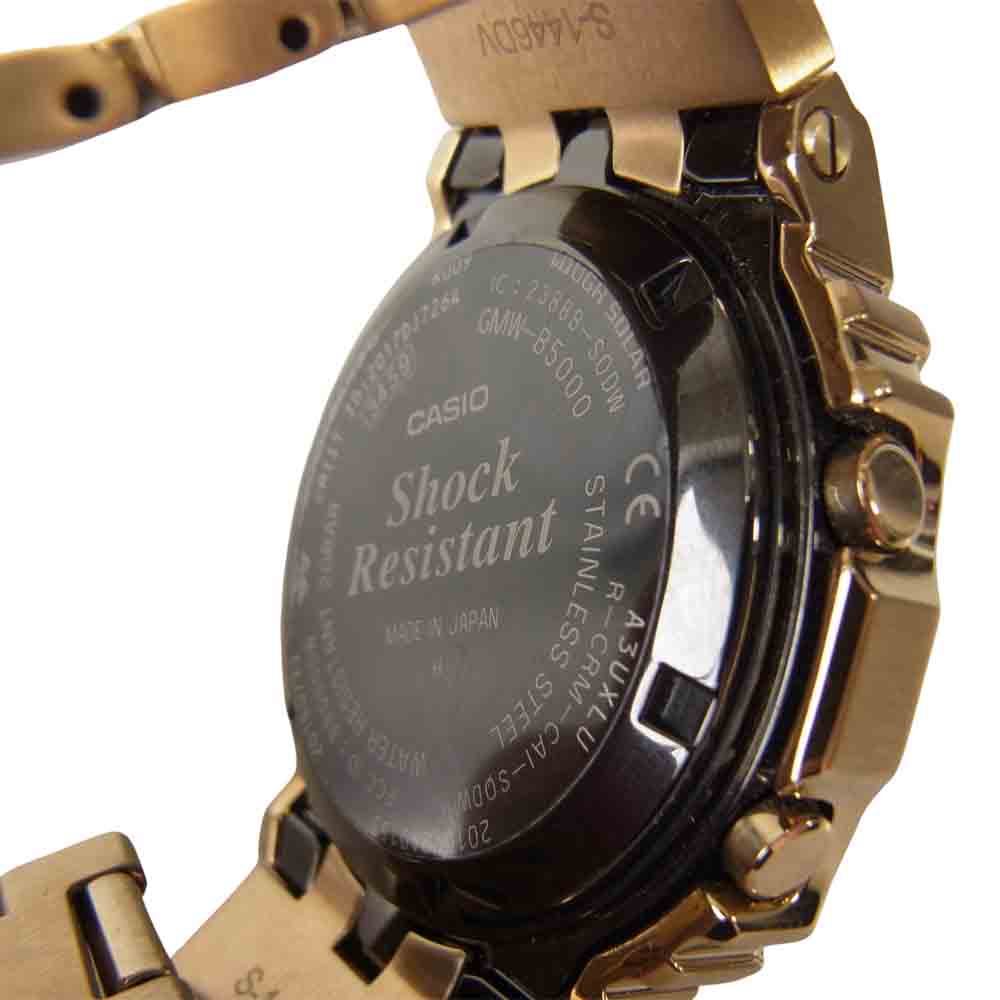 G-SHOCK ジーショック GMW-B5000GD-9JT フルメタル タフソーラー デジタル スクエア ゴールド系 Bluetooth 腕時計 ゴールド系【中古】