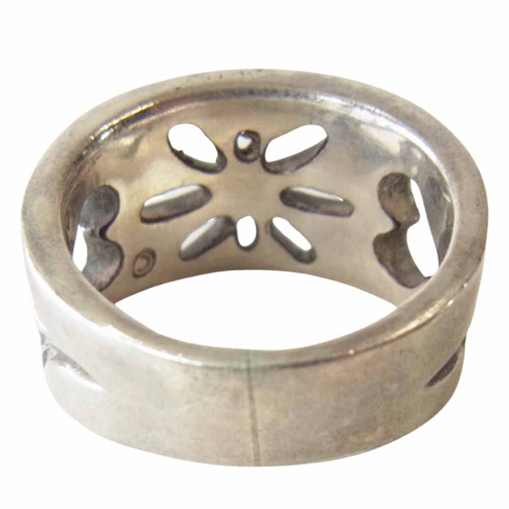 BILL WALL LEATHER ビルウォールレザー コンパスローズ リング シルバー系 14号程度【中古】