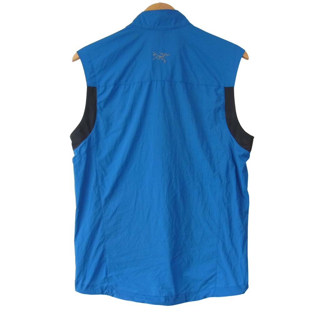 ARC'TERYX アークテリクス 当時物 ライトシェル ベスト ナイロン ブルー系 S【中古】