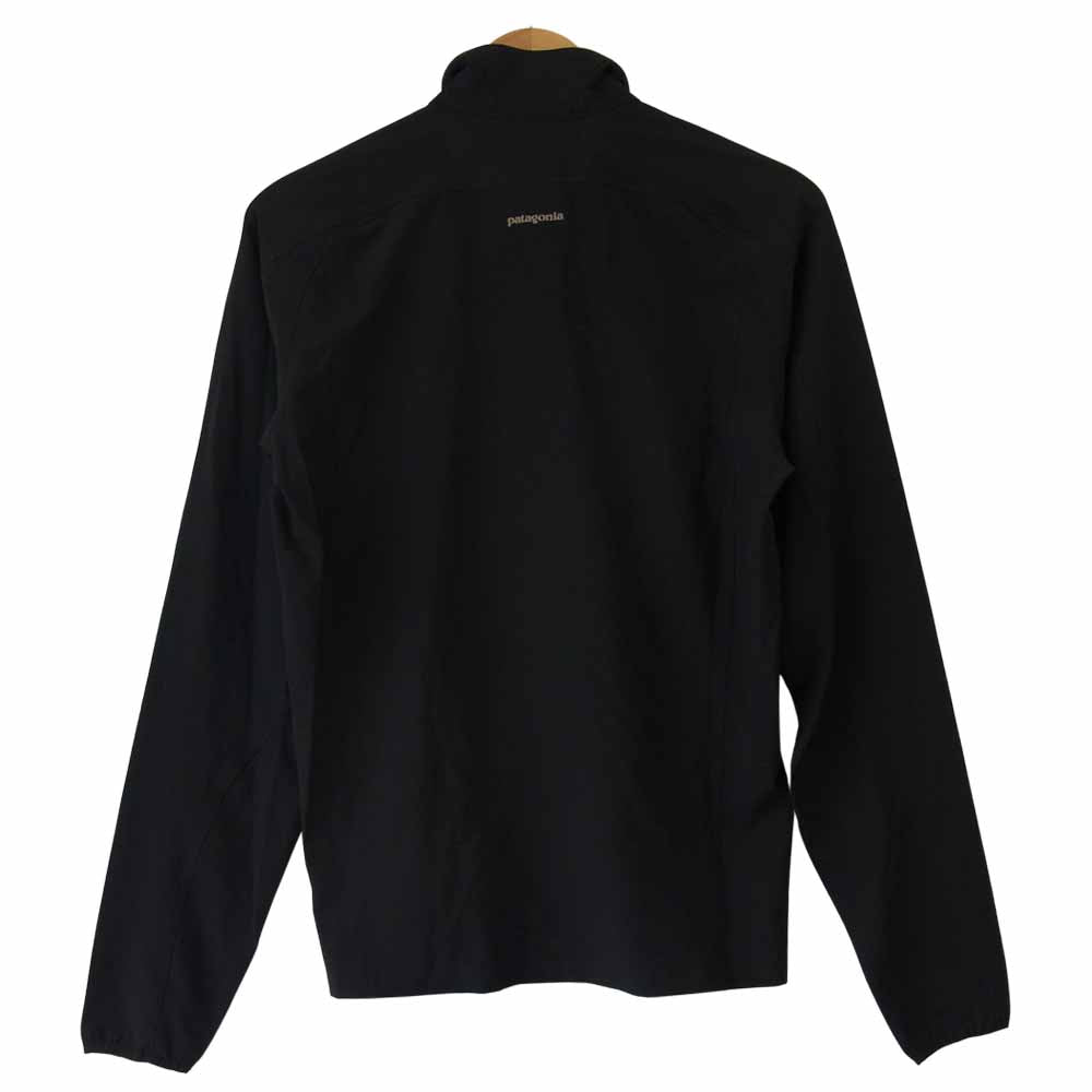 patagonia パタゴニア F8 25015 traverse pullover トラバース プルオーバー ストレッチ ソフトシェル ブラック系 S【中古】