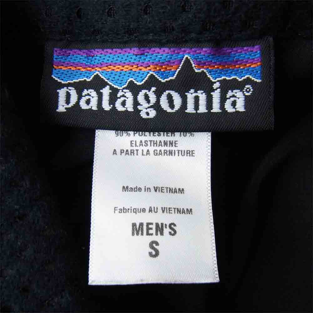 patagonia パタゴニア F8 25015 traverse pullover トラバース プルオーバー ストレッチ ソフトシェル ブラック系 S【中古】
