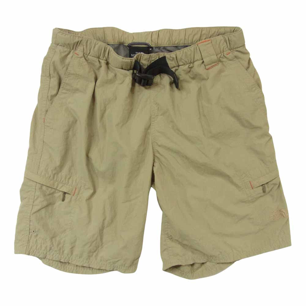 THE NORTH FACE ノースフェイス NT54903 Class V Cargo Trunk クラス カーゴ トランク ショーツ ショート パンツ グレイッシュベージュ系 S【中古】