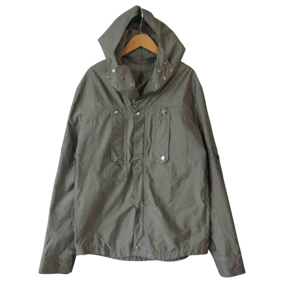 DIOR HOMME ディオールオム 08SS 8E3141620679 国内正規品 クリスヴァンアッシュ期 シルク100% フーデッド ジャケット  グレー系 44【中古】