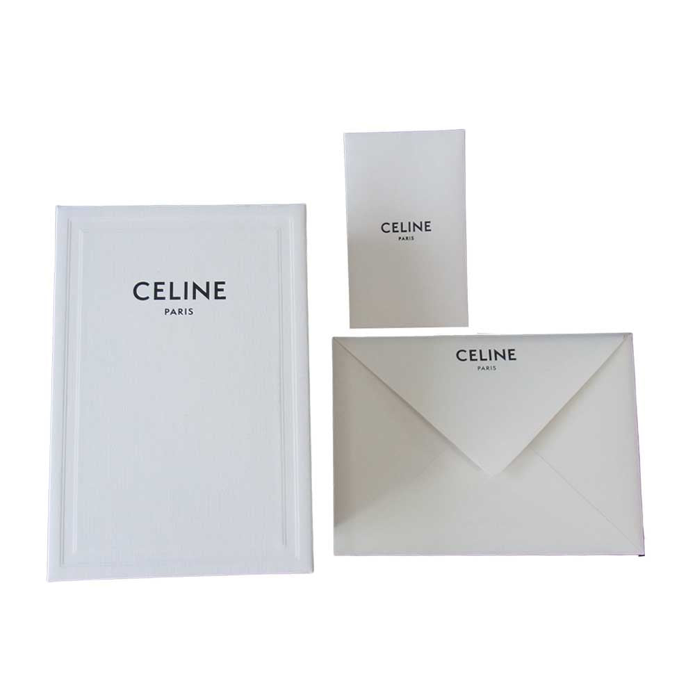 CELINE セリーヌ 10D782CLD.04LV トリオンフ スモールフラップ ウォレット ブラウン系【新古品】【未使用】【中古】