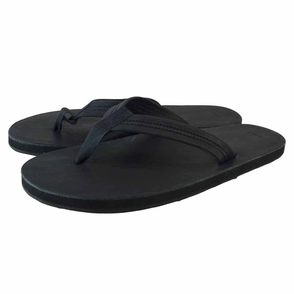 イエスタディズトゥモロー PHIGVEL BEACH SANDAL ビーチ サンダル ブラック系 L【中古】