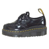 Dr.Martens ドクターマーチン 24994001 SIDNEY シドニー Dリング レース レザー シューズ ブラック系 UK8【美品】【中古】