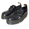 Dr.Martens ドクターマーチン 24994001 SIDNEY シドニー Dリング レース レザー シューズ ブラック系 UK8【美品】【中古】
