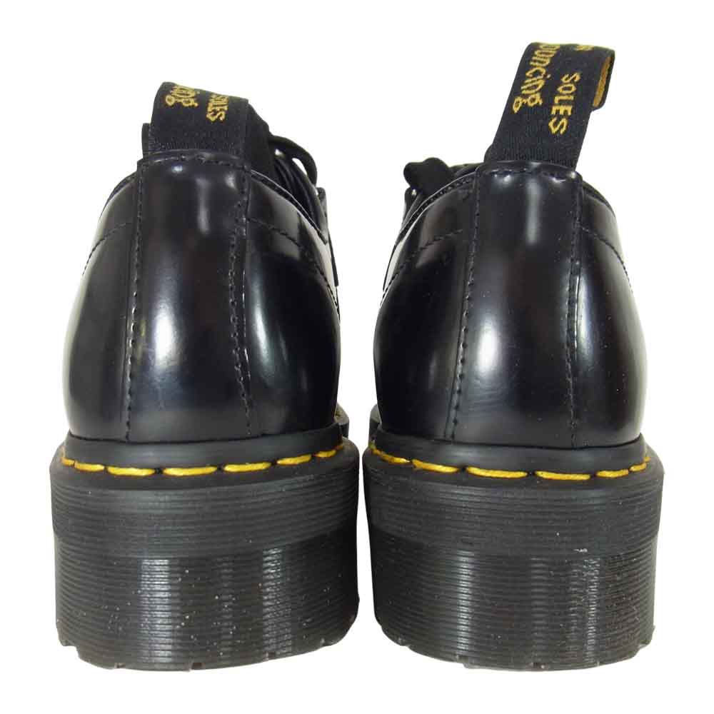 Dr.Martens ドクターマーチン 24994001 SIDNEY シドニー Dリング レース レザー シューズ ブラック系 UK8【美品】【中古】