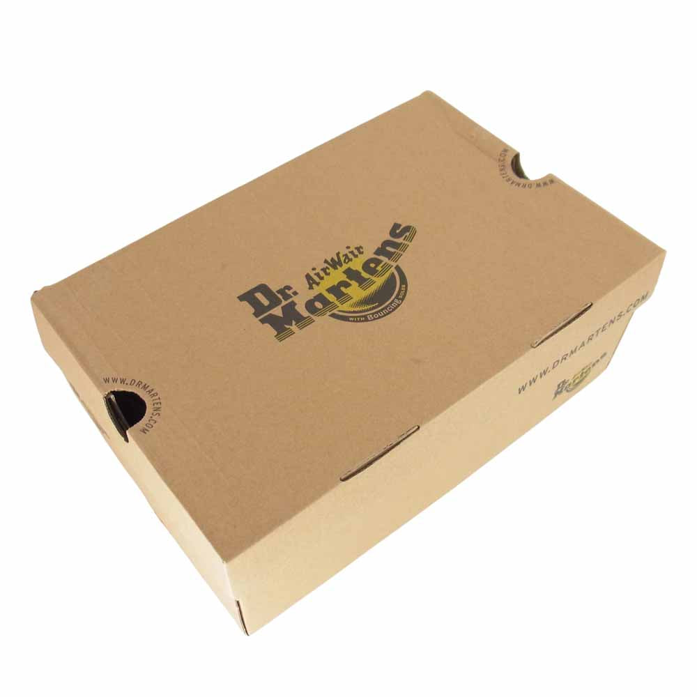 Dr.Martens ドクターマーチン 25038001 1925 LUXOR 3EYE スチールトゥ 3ホール レザー シューズ  ブラック系 UK8【美品】【中古】