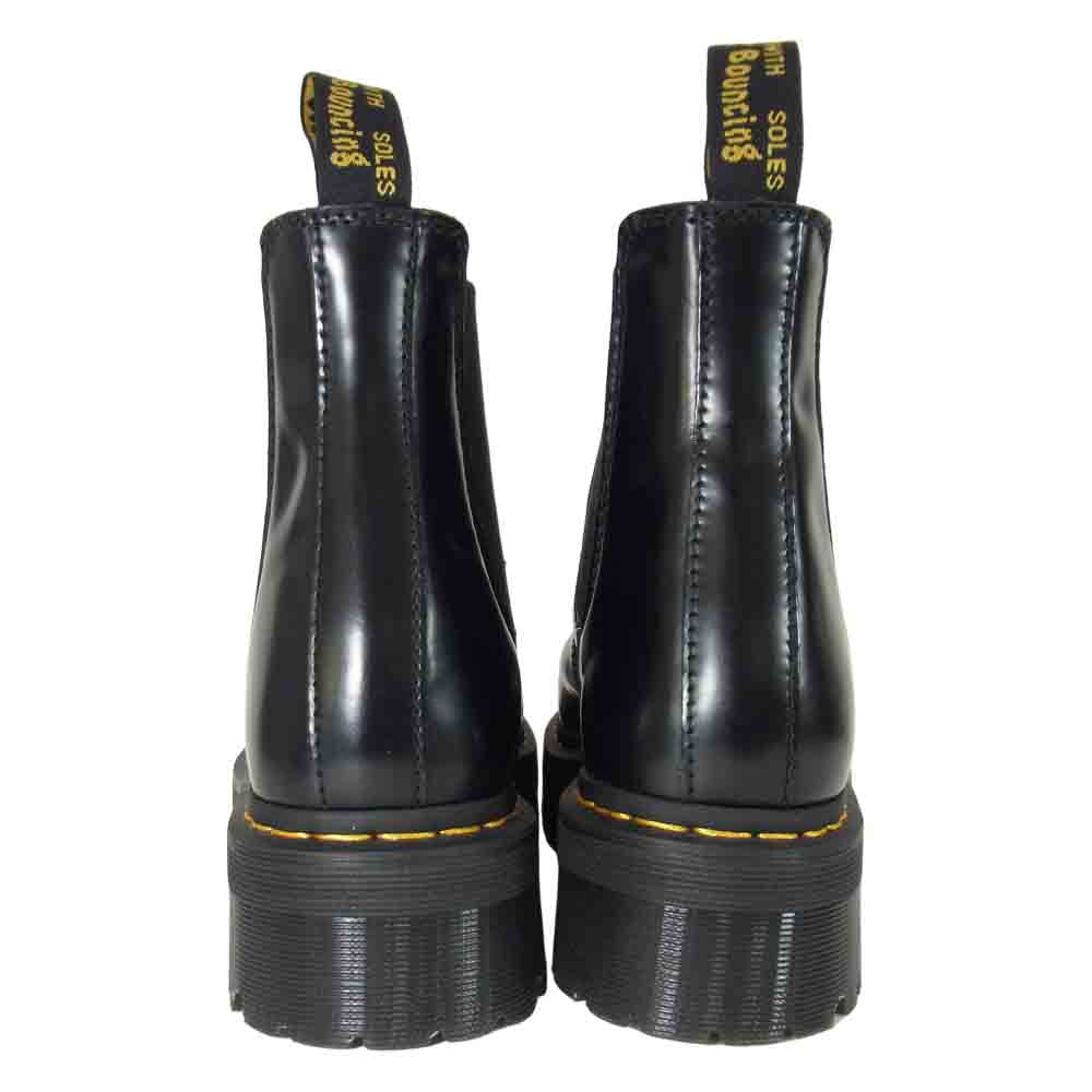 Dr.Martens ドクターマーチン 2976 QUAD クアッド サイドゴア チェルシーブーツ ブラック系 UK8【極上美品】【中古】