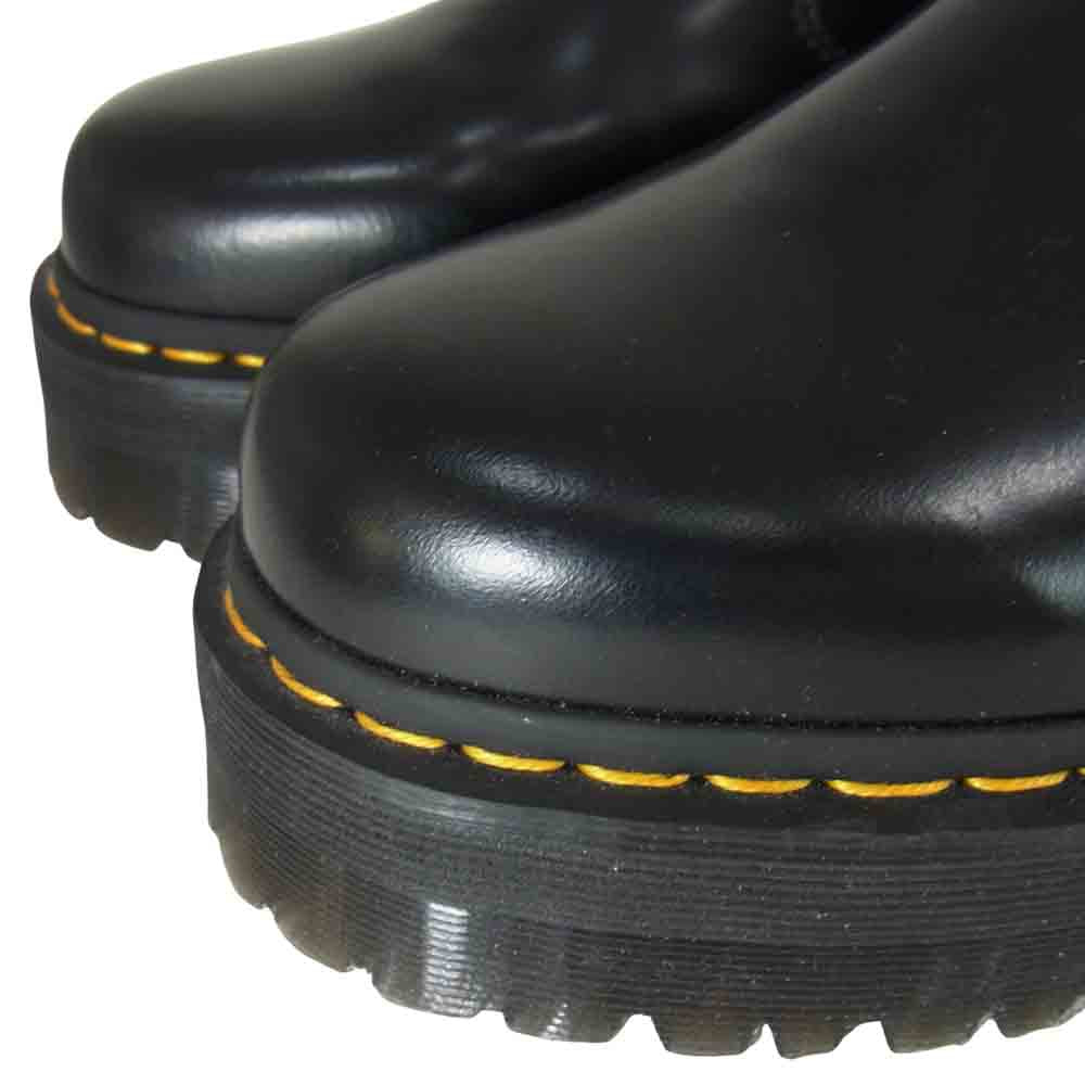 Dr.Martens ドクターマーチン 2976 QUAD クアッド サイドゴア チェルシーブーツ ブラック系 UK8【極上美品】【中古】
