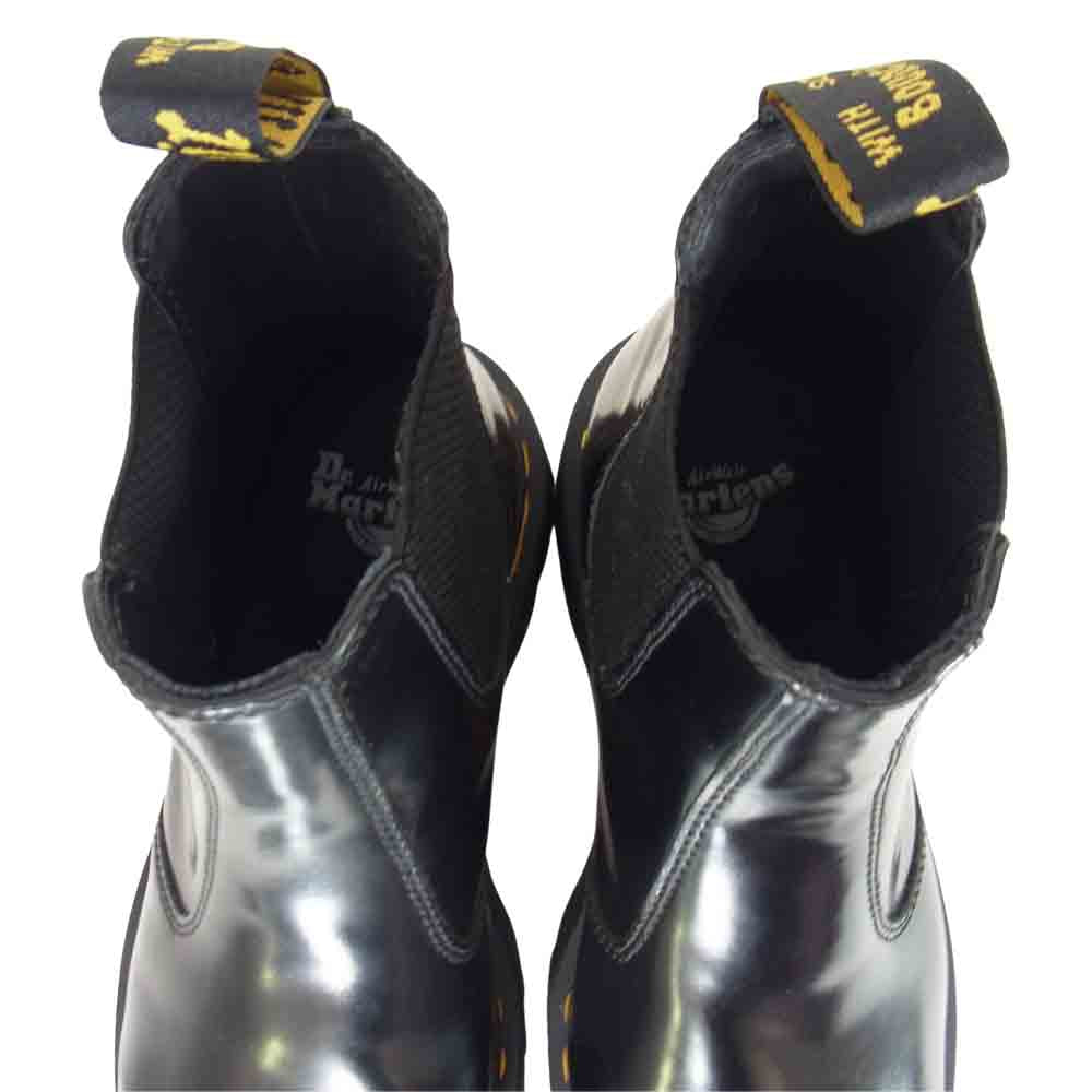 Dr.Martens ドクターマーチン 2976 QUAD クアッド サイドゴア チェルシーブーツ ブラック系 UK8【極上美品】【中古】