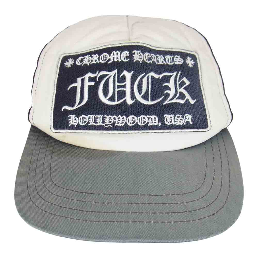 CHROME HEARTS クロムハーツ（原本有） TRUCCKER CAP クロスボールボタン トラッカーキャップ【中古】