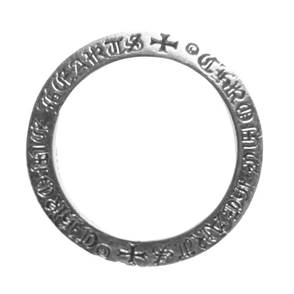 CHROME HEARTS クロムハーツ（原本無） 6mm SPACER PLN スペーサー プレーン リング シルバー系 14号程度【中古】