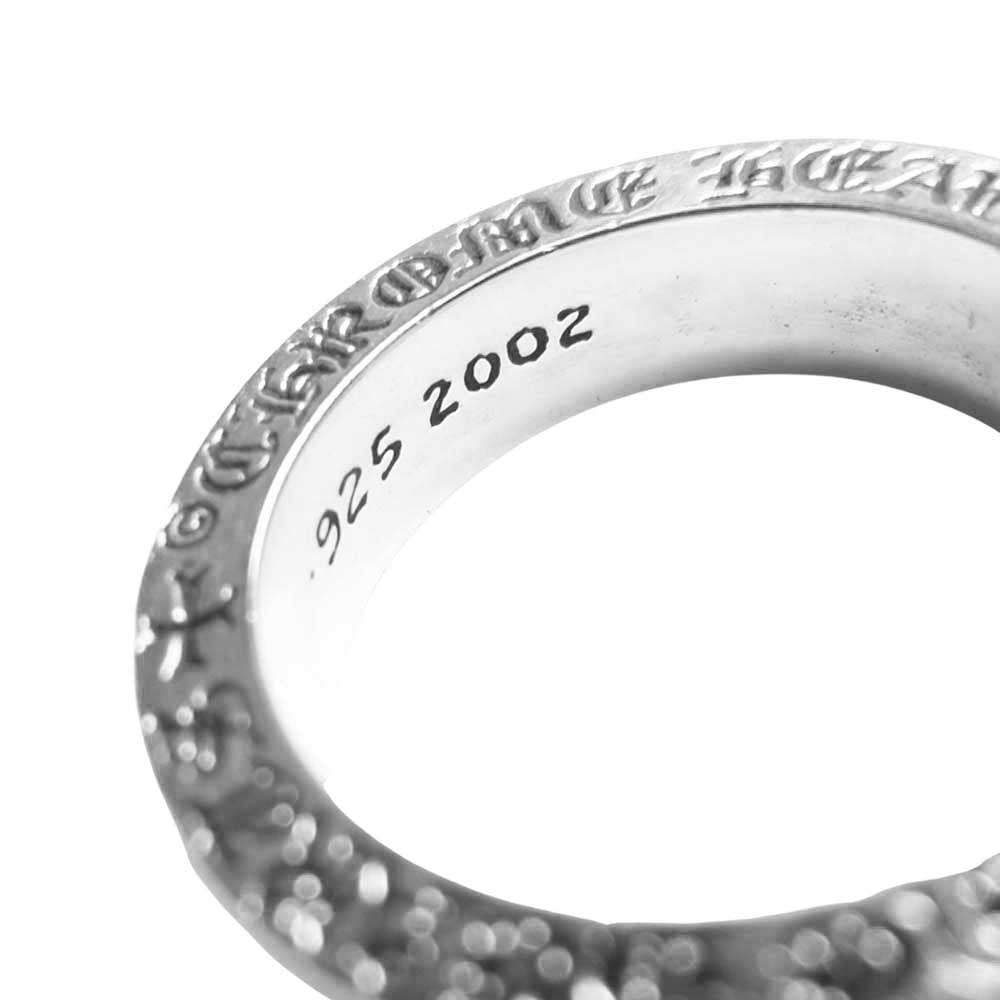 CHROME HEARTS クロムハーツ（原本無） 6mm SPACER PLN スペーサー プレーン リング シルバー系 14号程度【中古】