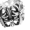 CHROME HEARTS クロムハーツ（原本無） セメタリークロス リング シルバー系 19号程度【中古】