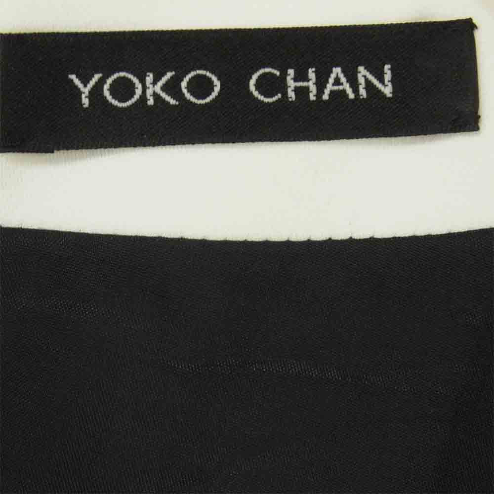 YOKO CHAN ヨーコチャン 17AW YCD-117-311 V-neck Hem Lace Dress Vネック ヘム レース ドレス ワンピース ホワイト系 ブラック系 38【美品】【中古】