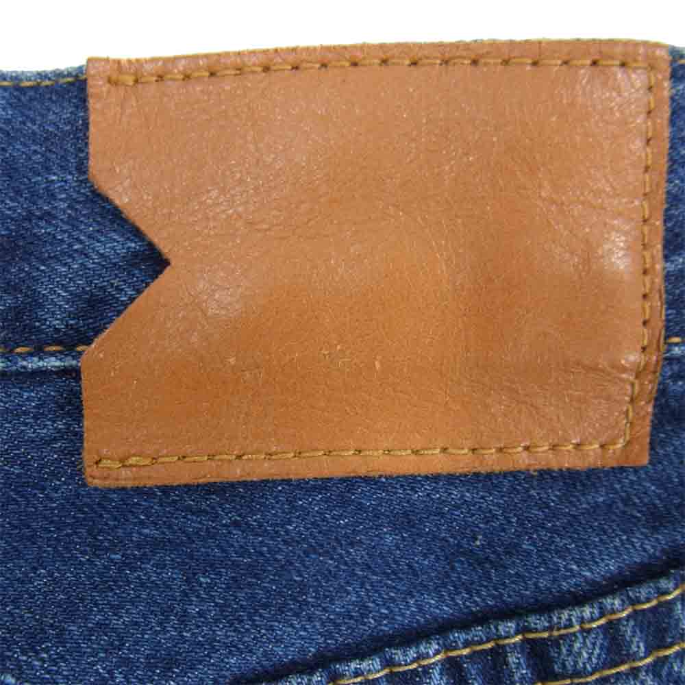 markaware マーカウェア A18C-14PT21C 1TUCK WIDE JEANS 12oz ORGANIC SELVEDGE DENIM デニム パンツ インディゴブルー系 1【新古品】【未使用】【中古】