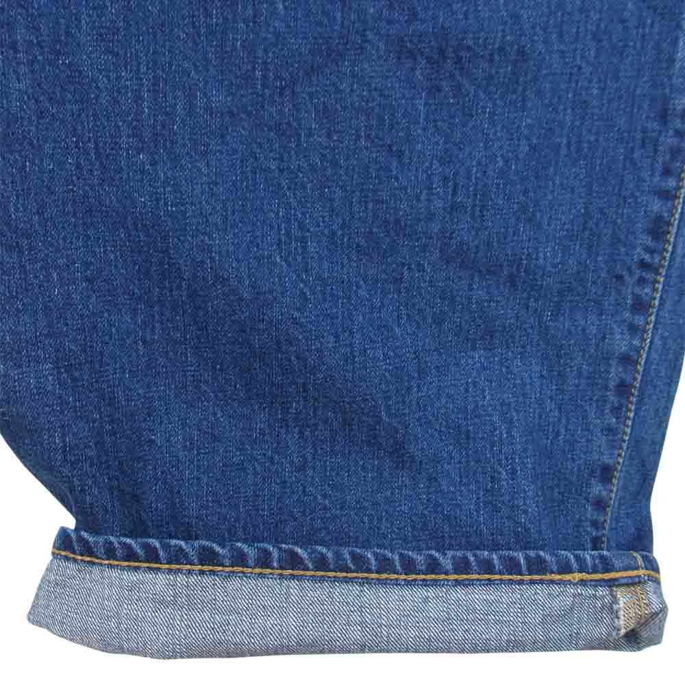 markaware マーカウェア A18C-14PT21C 1TUCK WIDE JEANS 12oz ORGANIC SELVEDGE DENIM デニム パンツ インディゴブルー系 1【新古品】【未使用】【中古】