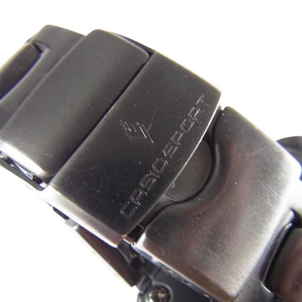 CASIO カシオ PRW-1500YTJ PROTREK プロトレック トリプルセンサー ソーラー 電波クォーツ 腕時計 ブラック系【中古】