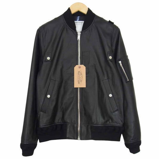 ファインダーズキーパーズ 40812505 FK-MA-1/LAMB ラムレザー ジャケット ブラック系 S【極上美品】【中古】