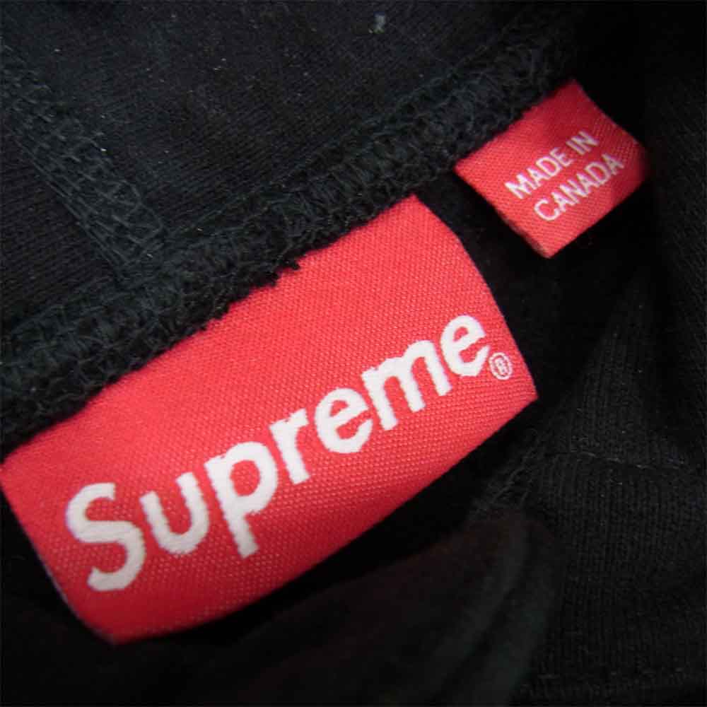 Supreme シュプリーム 19AW Bandana Box Logo Hooded Sweatshirt バンダナ ボックスロゴ パーカー ブラック系 L【中古】