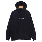 Supreme シュプリーム 19SS Swarovski スワロフスキー Box Logo Hooded Sweatshirt Hoodie ボックスロゴ パーカー  ブラック系 L【中古】