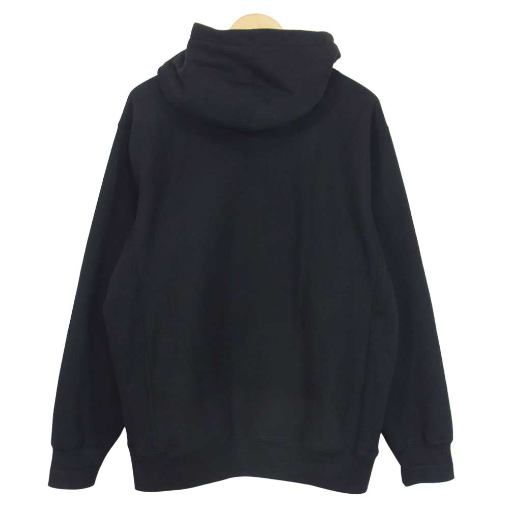 Supreme シュプリーム 19SS Swarovski スワロフスキー Box Logo Hooded Sweatshirt Hoodie ボックスロゴ パーカー  ブラック系 L【中古】