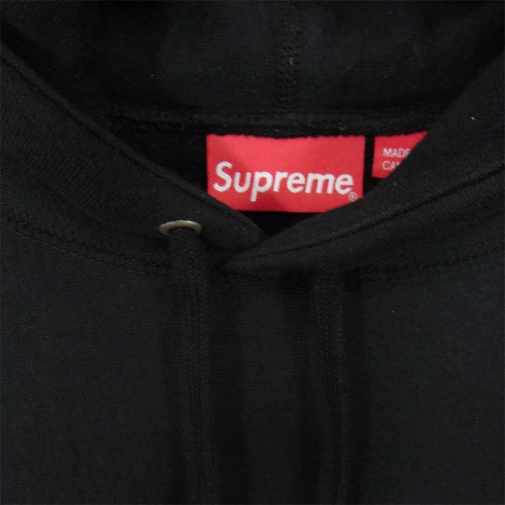 Supreme シュプリーム 19SS Swarovski スワロフスキー Box Logo Hooded Sweatshirt Hoodie ボックスロゴ パーカー  ブラック系 L【中古】