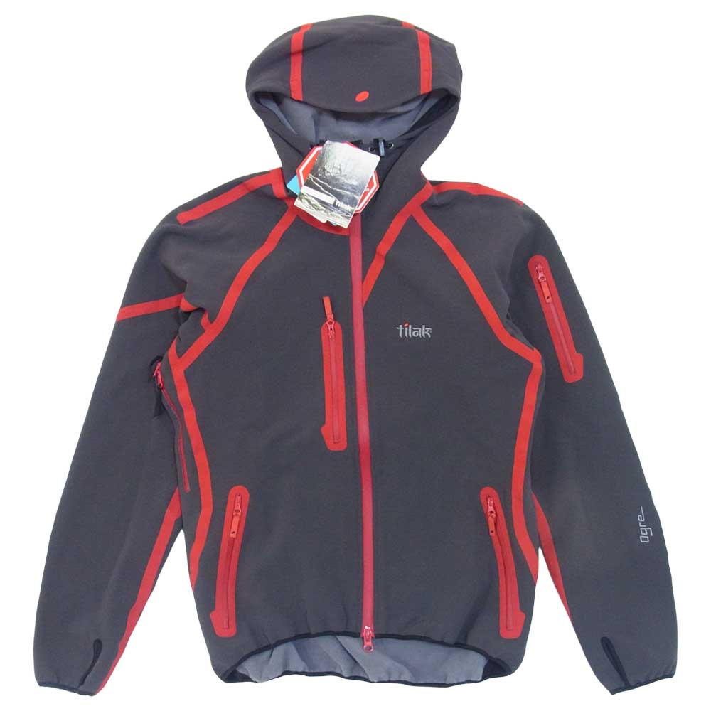 TILAK ティラック OGRE JACKET オグレ ジャケット ソフトシェル グレー系 XS【新古品】【未使用】【中古】