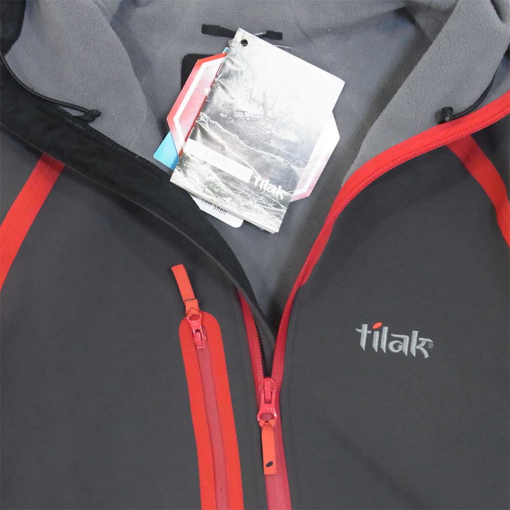 TILAK ティラック OGRE JACKET オグレ ジャケット ソフトシェル グレー系 XS【新古品】【未使用】【中古】