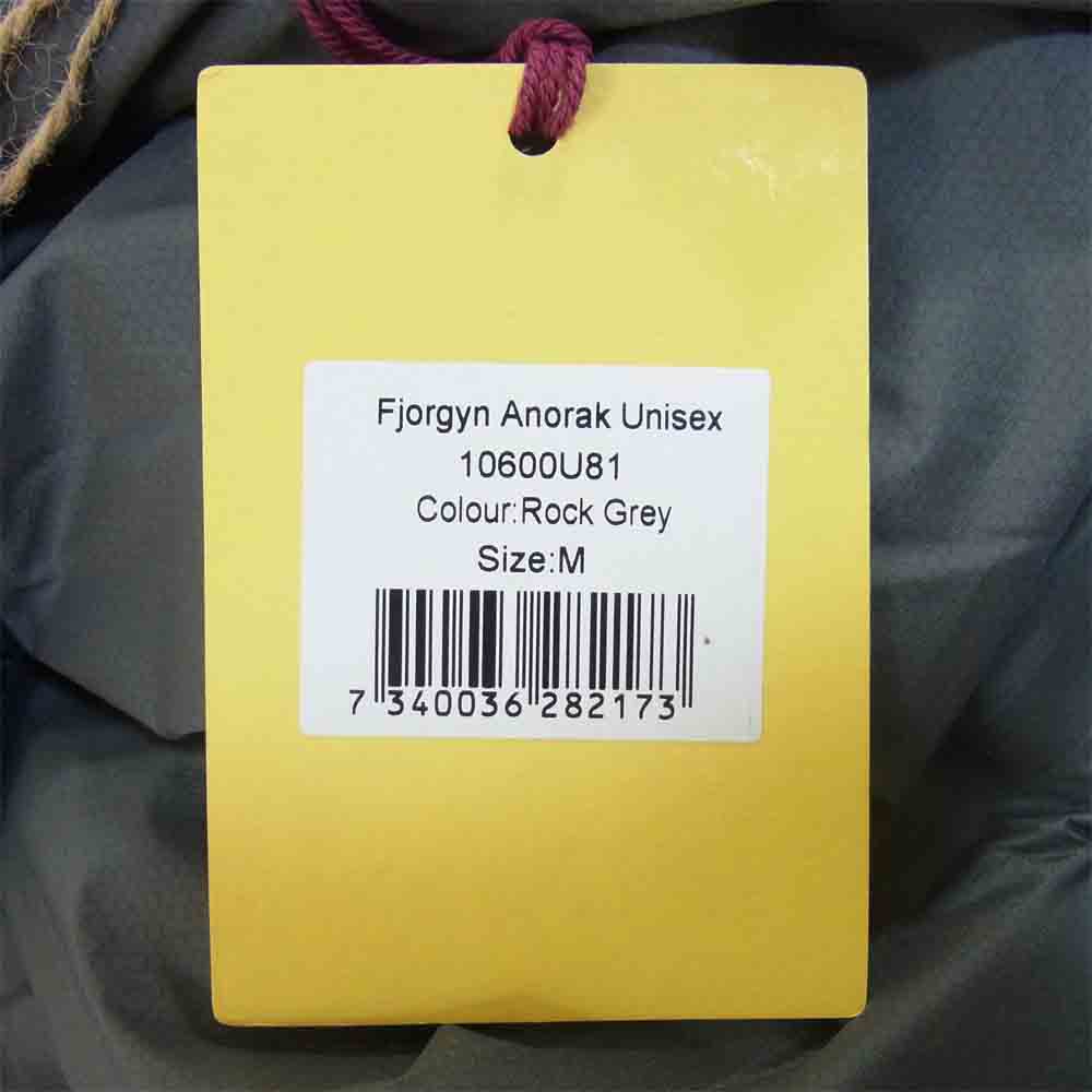 KLATTERMUSEN クレッタルムーセン 10600U81 Fjorgyn Anorak フィヨルギン アノラック ナイロン ジャケット グレー系 M【新古品】【未使用】【中古】