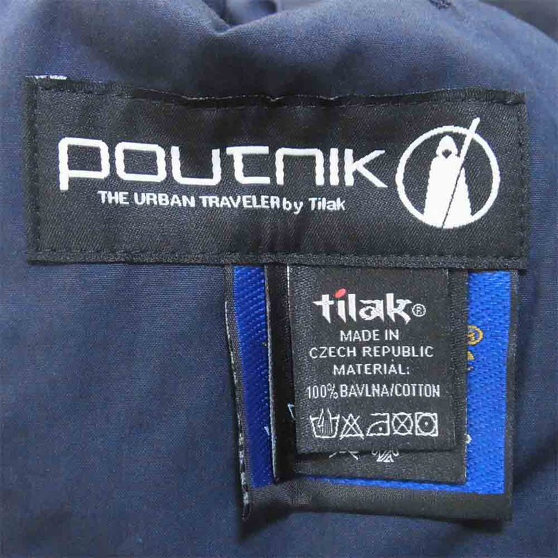 TILAK ティラック POUTNIK ポートニック travel blazer トラベル ブレザー ジャケット ネイビー系 XS【美品】【中古】