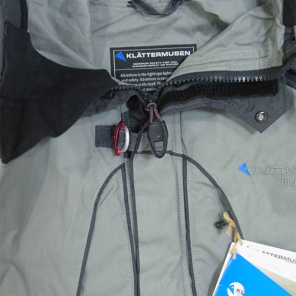 KLATTERMUSEN クレッタルムーセン Bilskirner Jacket Ws ビルスキルナー マウンテン パーカー ジャケット レディース グレー系 XXS【新古品】【未使用】【中古】
