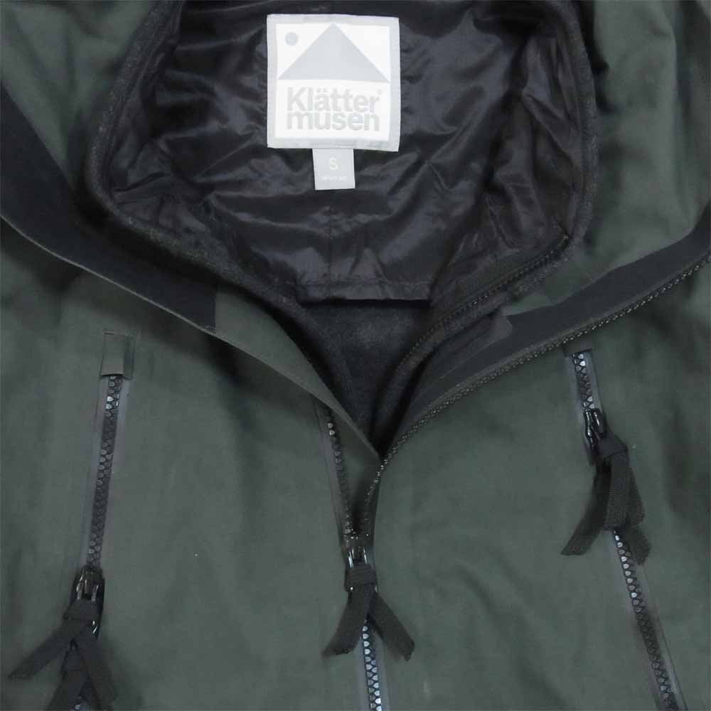 KLATTERMUSEN クレッタルムーセン MIDGARD JACKET レディース ミッドガード ジャケット モスグリーン系 S【中古】