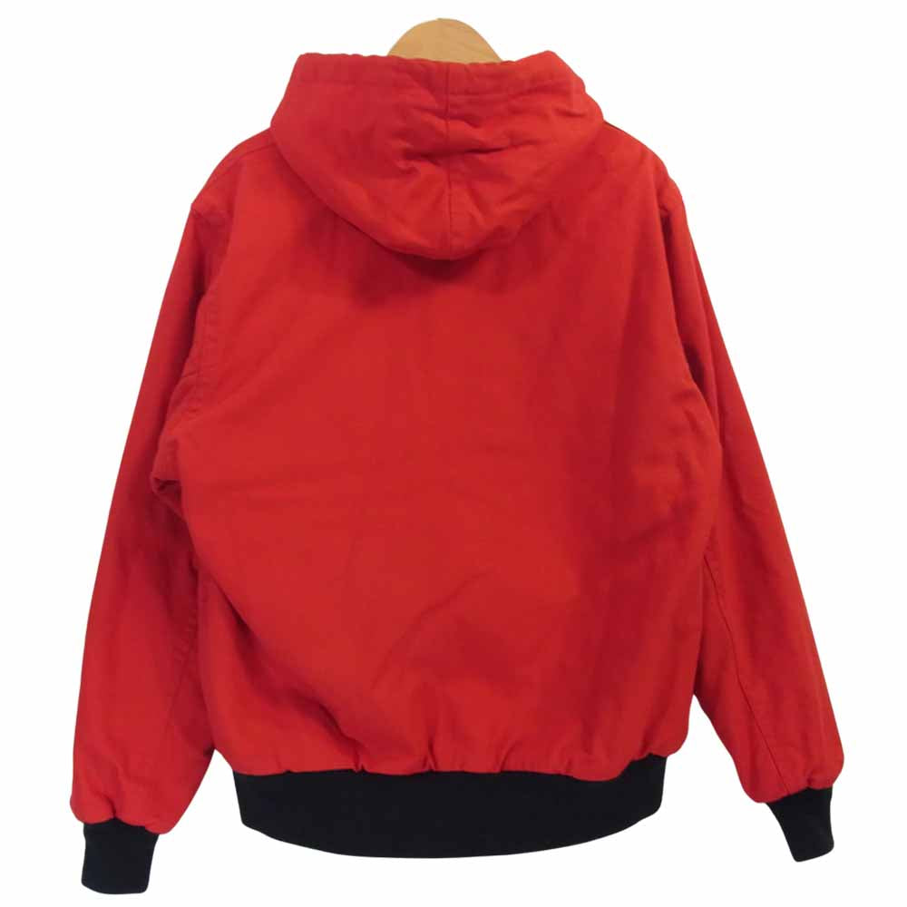 スリーフェイス フード付き ジップアップ ジャケット レッド系 S【中古】