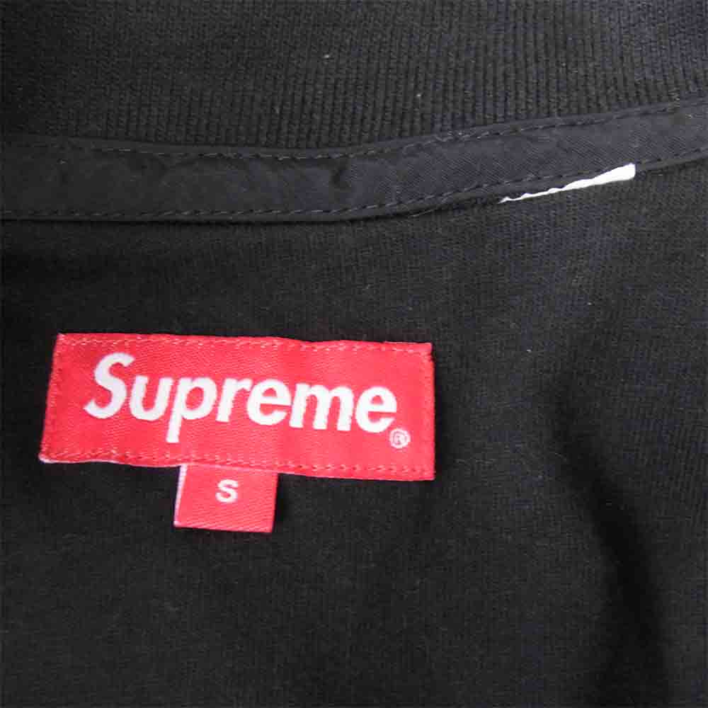 Supreme シュプリーム 17AW Piping Track Jacket パイピング トラック ジャケット ブラック系 S【中古】