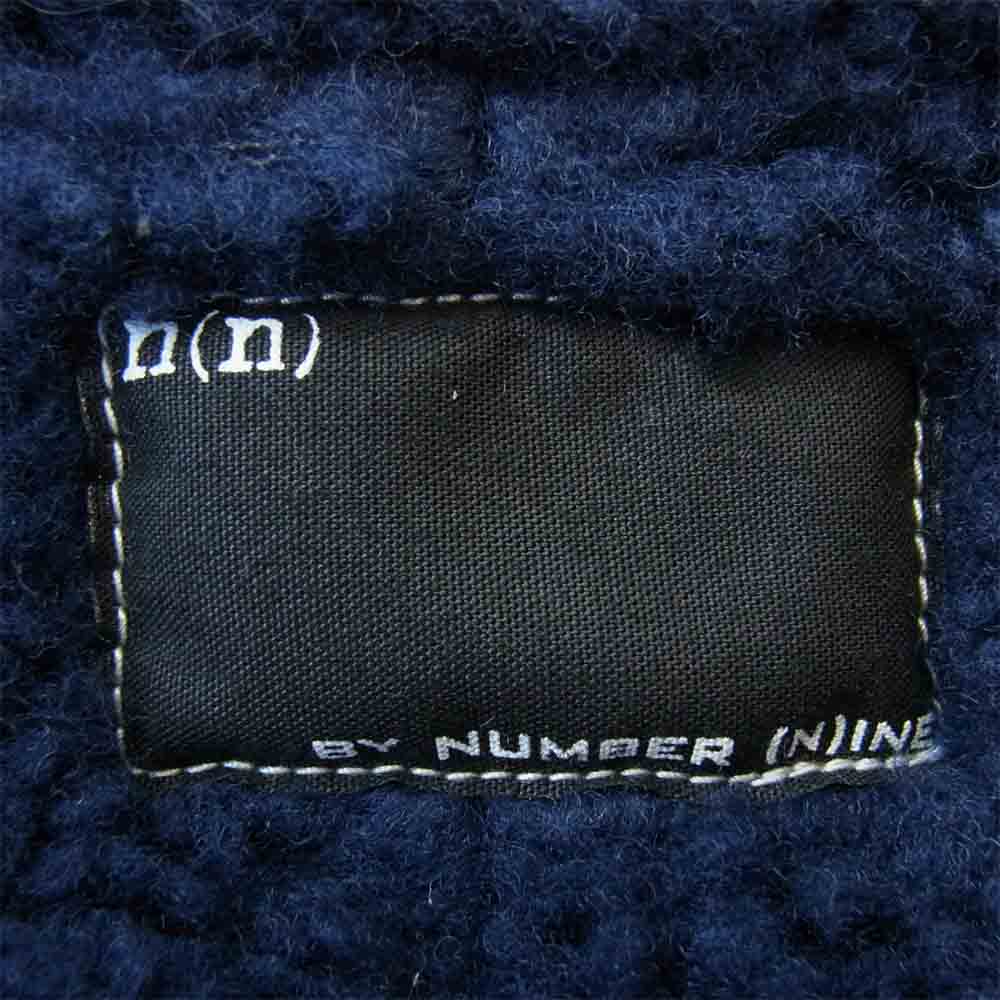 NUMBER(N)INE ナンバーナイン コーデュロイ ボア ジャケット ネイビー系 2【中古】