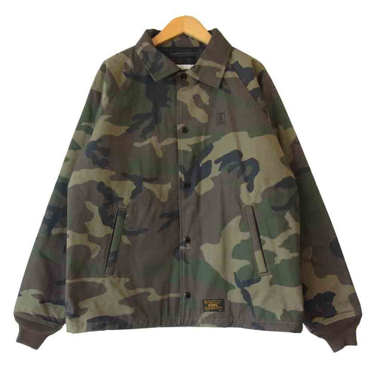 WTAPS ダブルタップス 16AW 162LTDT-JKM04 WINDBREAKER 02 ウィンドブレーカー 迷彩 カモ柄 ジャケット マルチカラー系 M【美品】【中古】