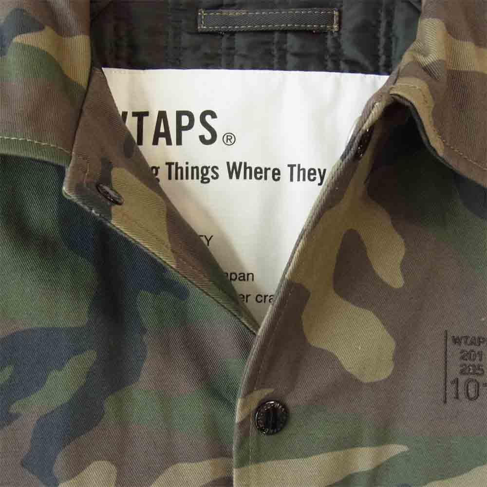 WTAPS ダブルタップス 16AW 162LTDT-JKM04 WINDBREAKER 02 ウィンドブレーカー 迷彩 カモ柄 ジャケット マルチカラー系 M【美品】【中古】