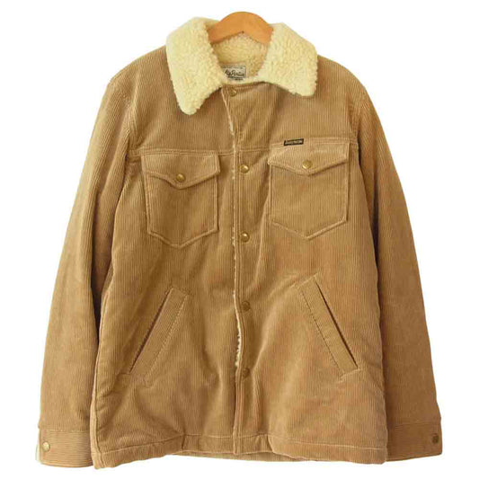 WACKO MARIA ワコマリア WMR-CDR-01 コーデュロイ ボア ランチ ジャケット ベージュ系 M【中古】