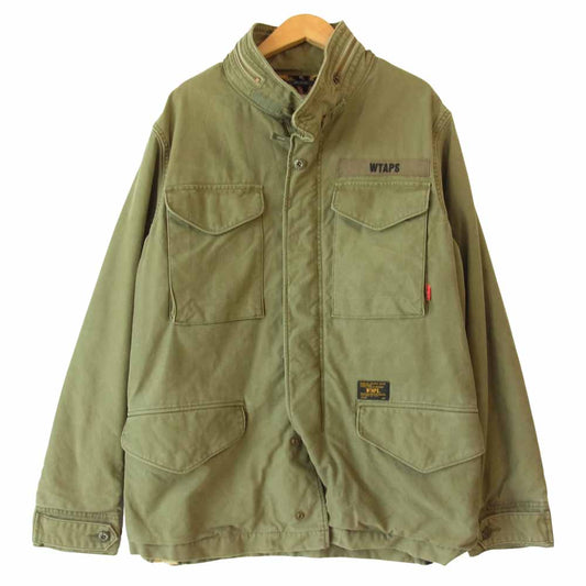 WTAPS ダブルタップス 11AW 112GWDT-JKM04S M-65 クロスボーン タイガーライナー フィールド ジャケット カーキ系 3【中古】
