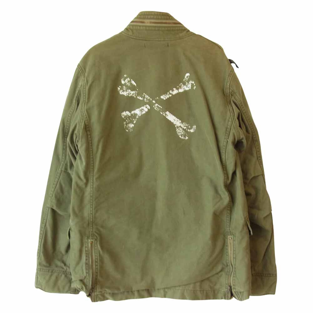 WTAPS ダブルタップス 11AW 112GWDT-JKM04S M-65 クロスボーン